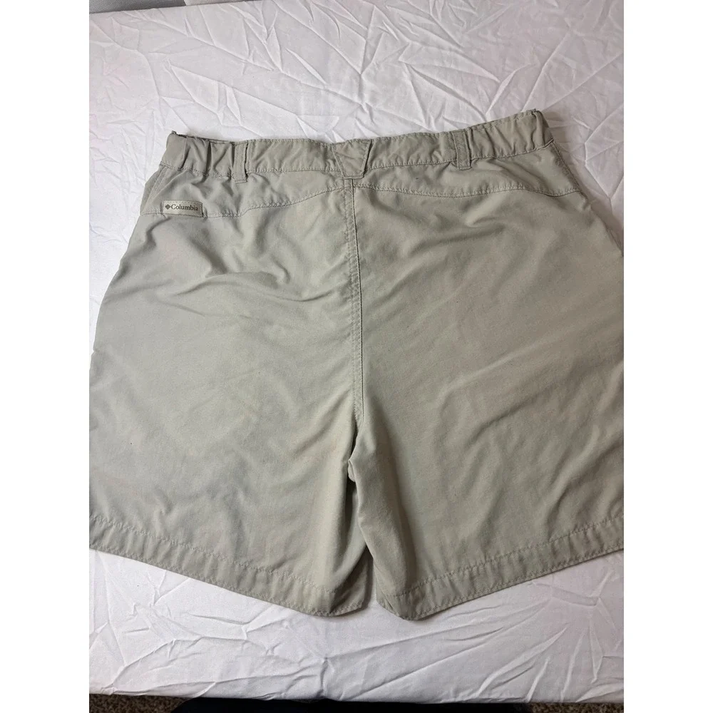 Columbia PFG Women Beige Fishing Hiking Shorts UPF 30+ FL8016 Size Medium - Picture 5 of 6